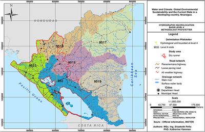 Water and climate: Global environmental sustainability and the current state in a developing country, Nicaragua